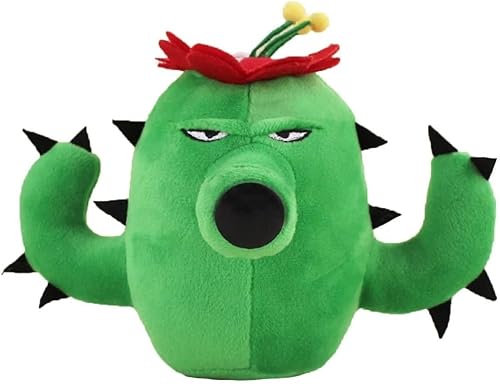 Ozko Plants - Oso de peluche de peluche con diseño de animales de peluche, cumpleaños, zombies hallowen, decoración de flores de cactus para San