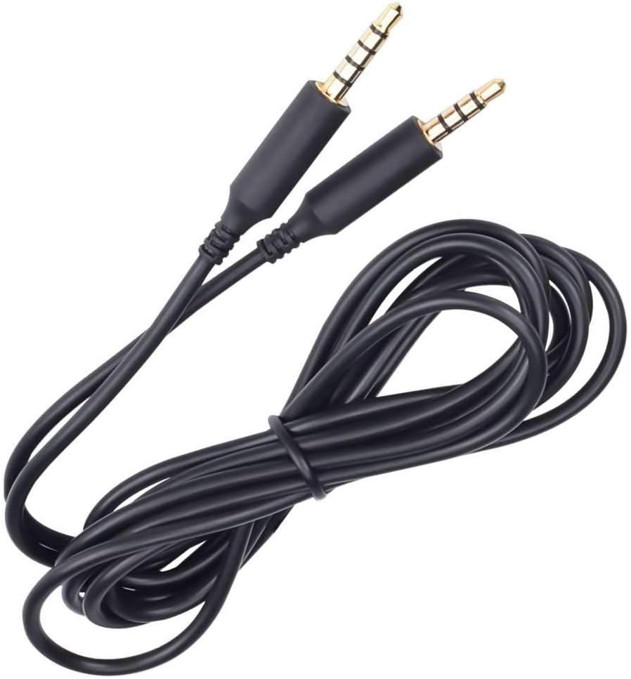 ienzaReplacement AstroA10 A10 and A40 Compatible with Xbox One, PS4 and Smartphone Audio Cable Cord Lead (No Mute and Volume Controls)