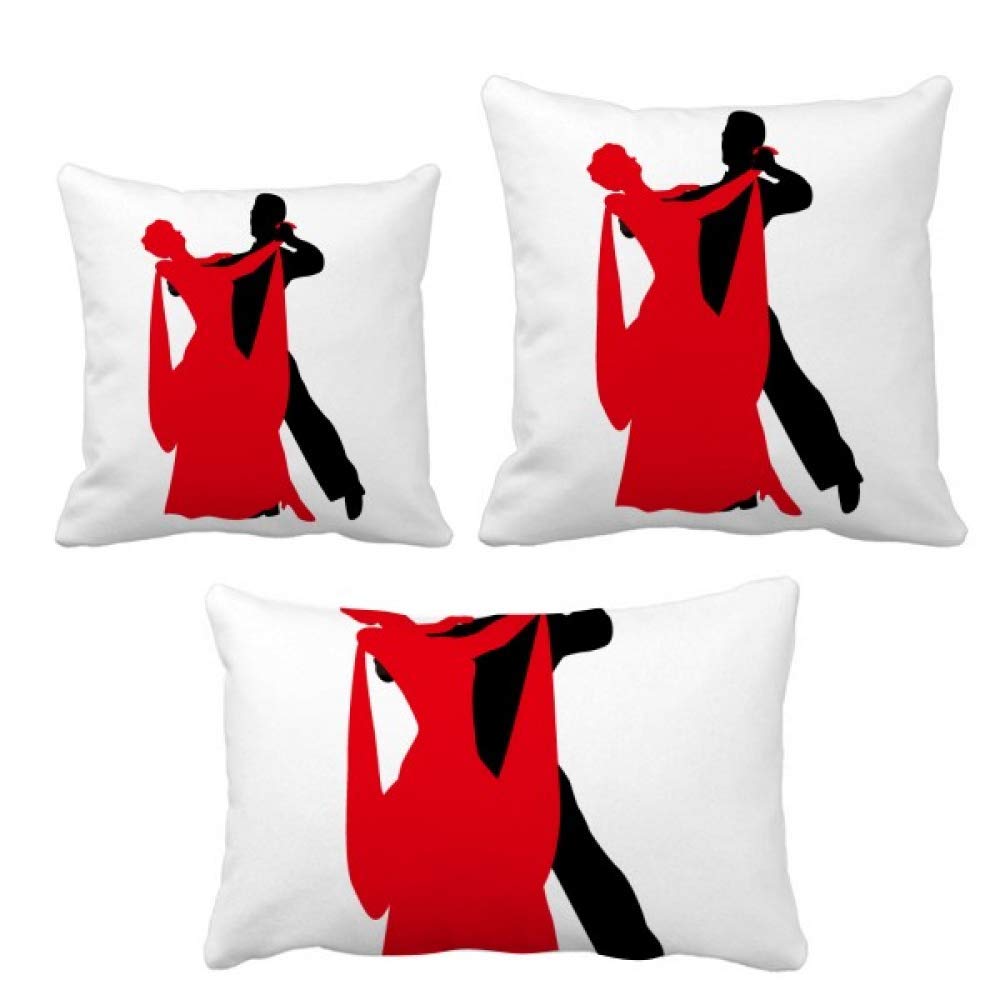 Parure de coussin danse sociale pour salon de passionnés