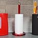 Produktbild Top Home Solutions rot Edelstahl Küche Papier Handtuch Rolle Spender Halter Ständer Organizer