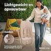 Stokke Yoga Wipstoeltje & Schommel, Licht Sand- Dubbele beweging om baby's tot 11 kg te kalmeren en te stimuleren - Inclusief pasgeboren kussen voor hoofdsteun - Drie verstelbare posities - Afbeelding 6