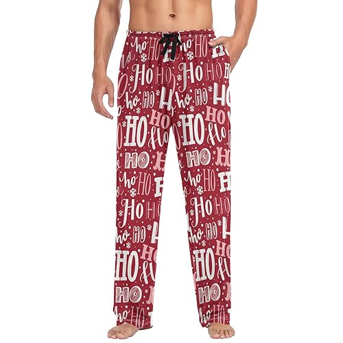 Cute Pajama Pants Mens Lounge Pants Super Soft Men Pajama Bottoms with Pockets Drawstring4