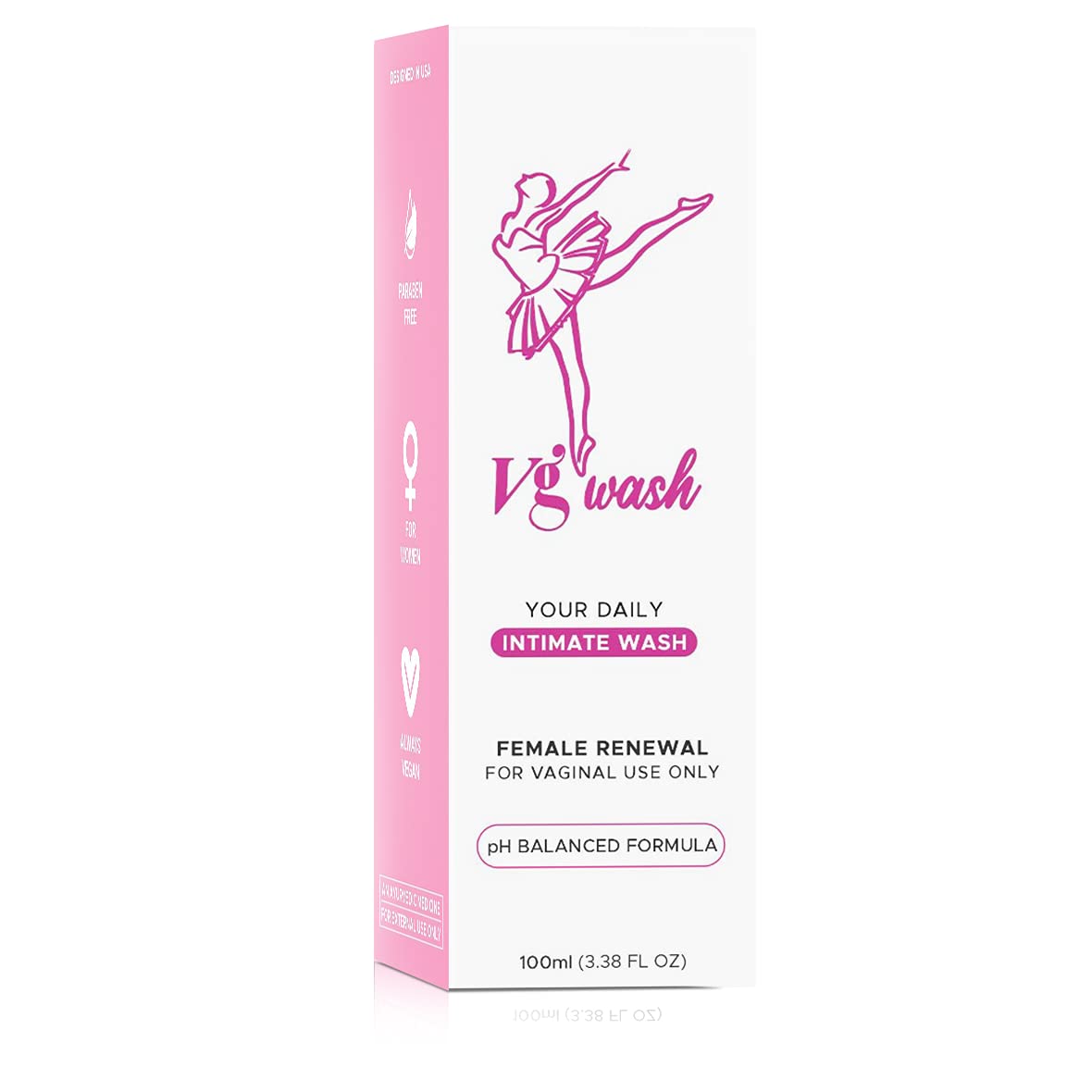 EXPOSEDVg Wash Intimate Wash for Women | Prevents Dryness, Irritation & Odour | pH Balanced Intimate Hygiene Wash | Paraben-free | For all skin types | 100 ml