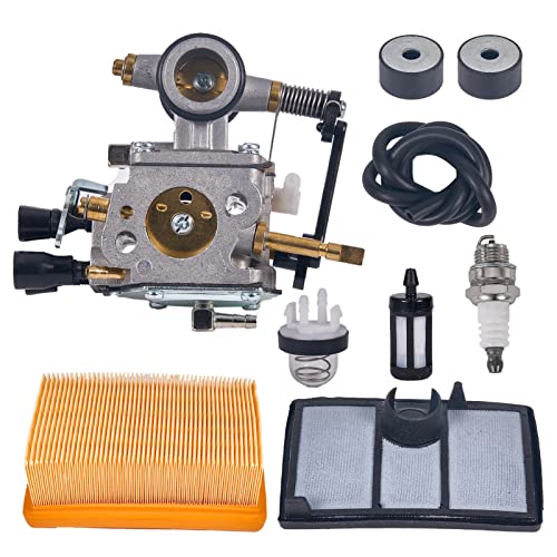 Mikatesi 4224-120-0651 TS700 TS800 Carburetor Carb Kit for Stihl TS 700 TS 800 Cut-Off Saw for WJ114 for Tillotson HS314A HS-314A Replaces OEM 4224-120-0650 4224-120-0600