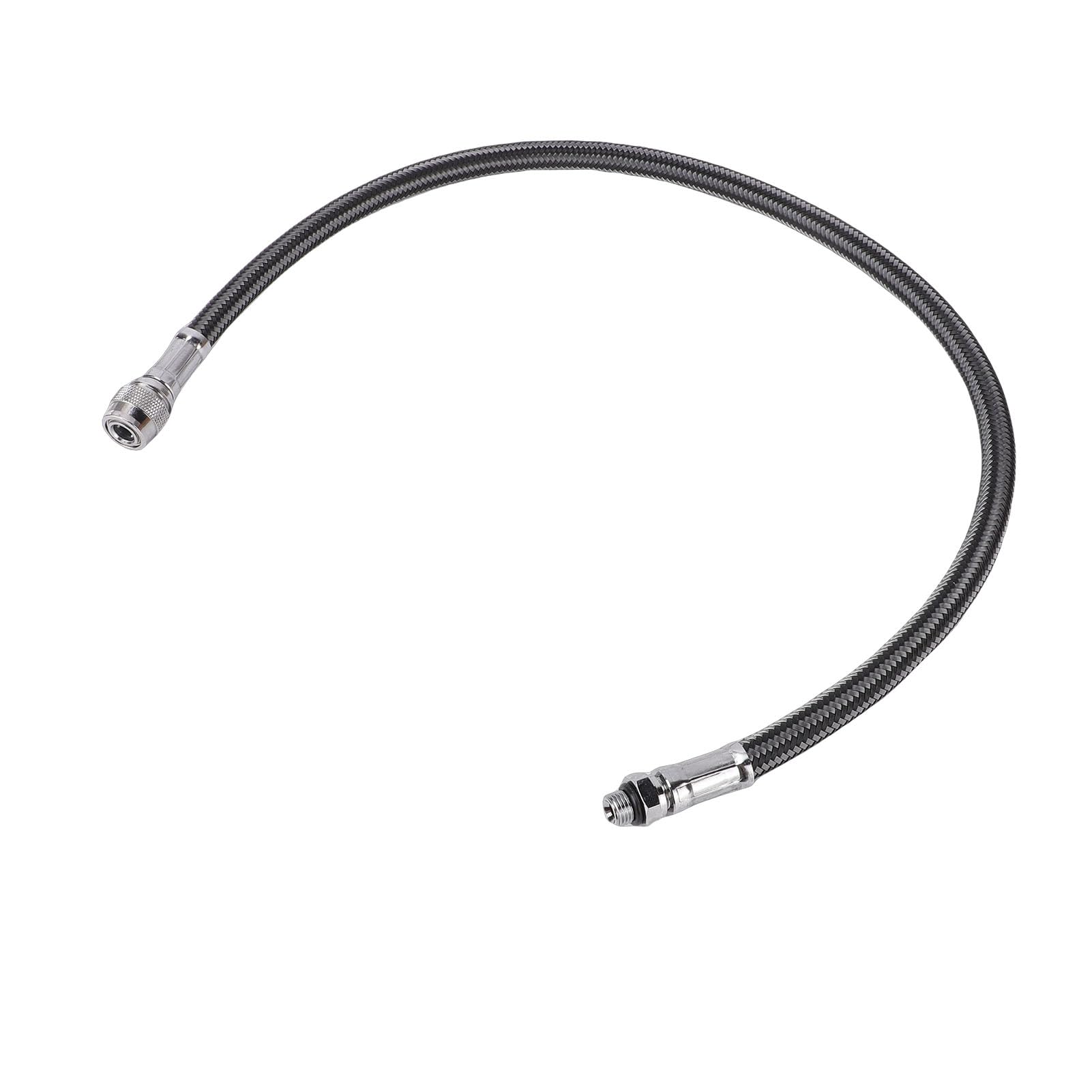 Jiawu Manguera de Alta Presión para Buceo, Conexión BCD Tejida de Fibra de Carbono Confiable para Entusiastas del Buceo