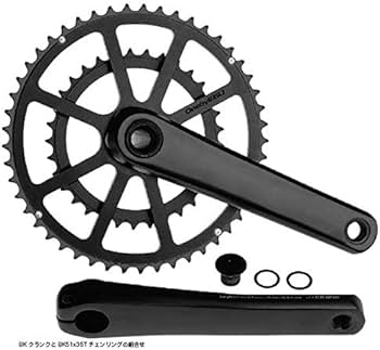 ワンバイエス　jクランク 165㎜ Amazon | OnebyESU(ワンバイエス) ジェイ・クランクアームセット BK