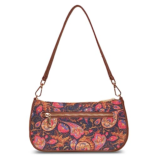 Image of ZOUK Women's Handcrafted Vegan Leather Casual Mini Shoulder Bag
