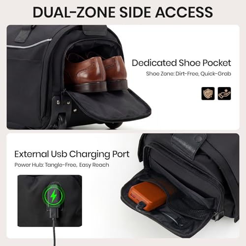 Fanwoli 3-in-1 Convertible Garment Bag