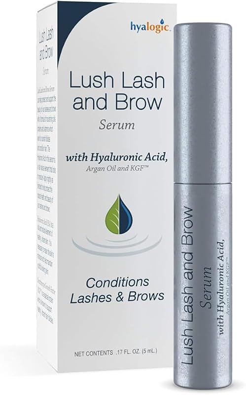 Hyalogic Sérum para Cílios e Sobrancelhas com Ácido Hialurônico, Óleo de Argan e KGF™, 5 mL