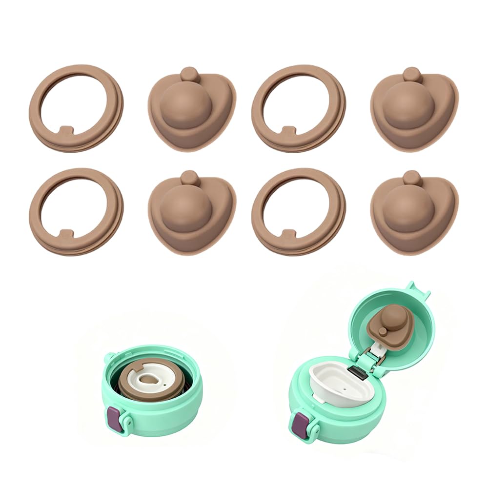 QUANTALY サーモス 水筒 パッキン 4個セット B-004643 交換用部品 ゴムパッキン パッキンセット 真空断熱 スポーツボトル 替え用蓋部品 (JNL用-4PCS)