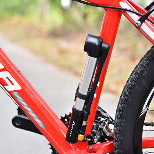 Conjunto de bomba de bicicleta, Romacci Mini bomba de bicicleta Bomba de bicicleta 150 PSI Bomba de