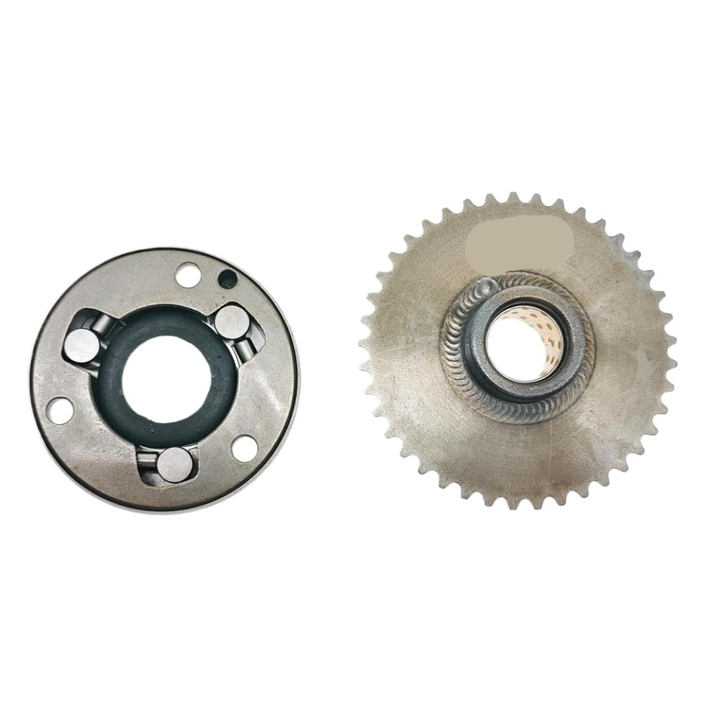Starter Clutch Assembly Compatible with DY100 JD100 100cc Counter Bore Engines with One-Way Bearing(Starter Clutch Assy.)