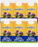 6X Confezione Per Sunsweet Amazin Succo di Prugne Californiane 6x500ml