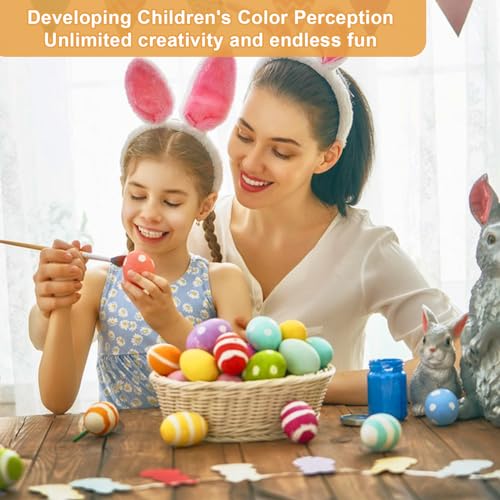 Pizsieat 6 Stück Holzeier Nesteier für Hühner,Holz Trainingshühner für Hühner,Künstliche Holzeier Helfen Beim Legen Fördern das Legen Oder Verhindern das Essen von Eiern