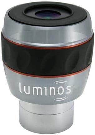 Miniatura 10 de Celestron 93434 Luminos Ocular de 0.906 in (platanegro) y 93436 lente de Barlow luminoso de 2 pulgadas 2.5X (plata)