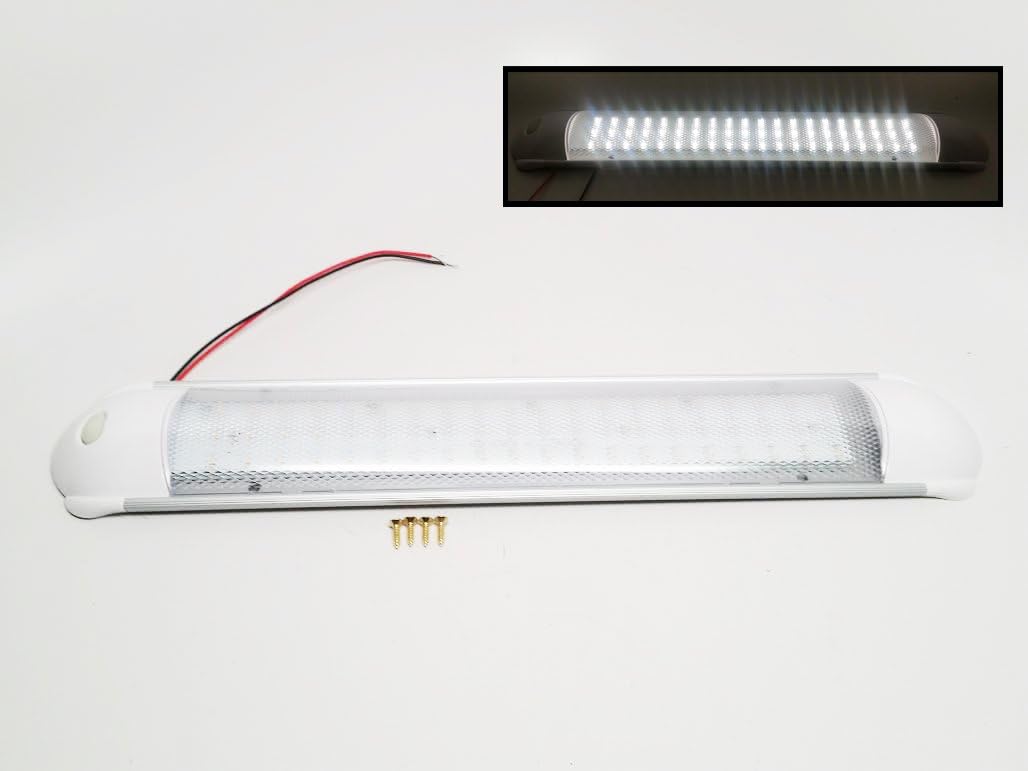 Pactrade Marine RV Trailer Car LED Interior Ceiling Light 10-30VDC with Switch