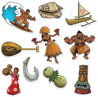 Beistle Luau Cutouts