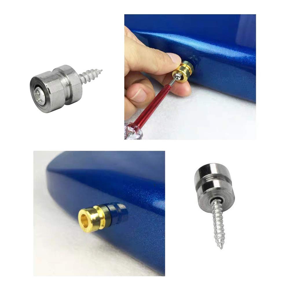 rayzm 2 stuks gitaarbandsloten met een sleutel, metalen gitaarbandsloten en knoppen, veiligheidsgordelvergrendelingssysteem voor akoestische/elektrische/basgitaar (goud