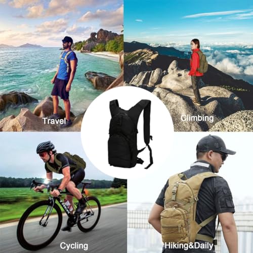 Sac de trekking multi-poche léger et imperméable de 15L
