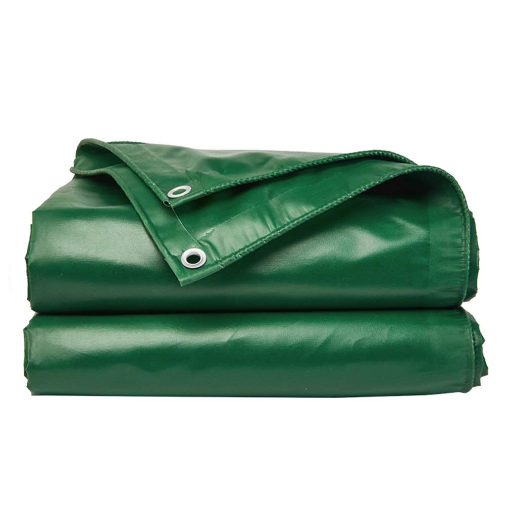 Bâche Anti-Pluie Épaissie en Tissu Oxford Vert 2x2m pour Camion et Jardin