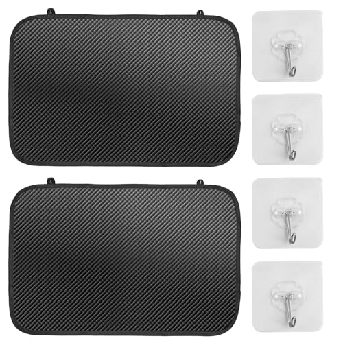 Tanice 2 Stück Hitzebeständige Unterlage 40 x 60 cm Hitzeschutz Matte Hitzebeständige Matte Feuerfeste unterlage für Luftfritteuse Kaffeemaschine Küchenarbeitsplatten Arbeitsplattenschutz