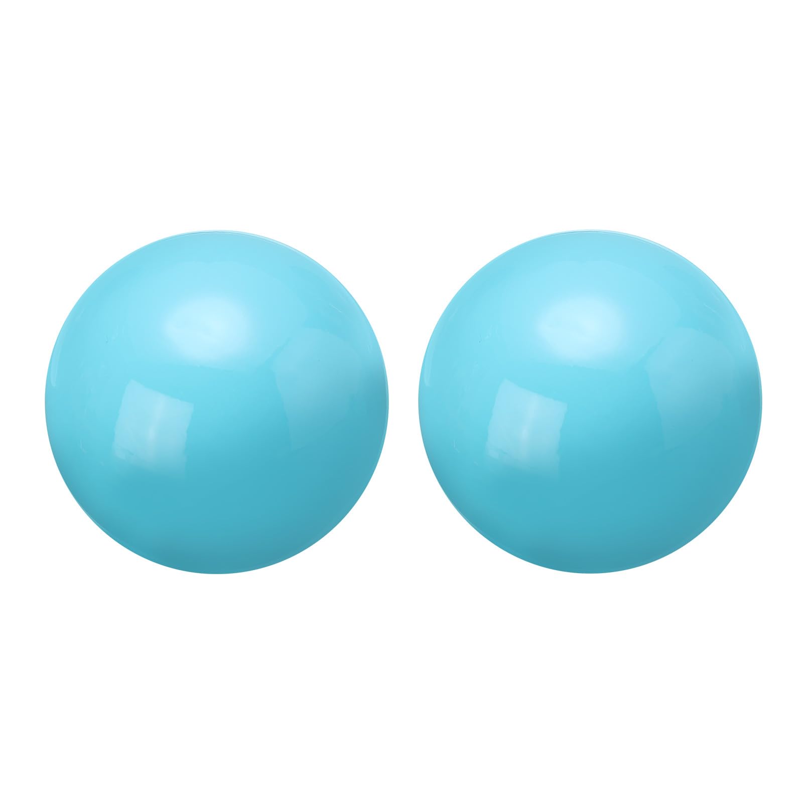 uxcell 2 Pcs Gazing Globe Decor Ball 2.5 Inch 63mm Reflective Garden Sphere Hollow Ball, Seamless Stainless Steel Gazing Ball, Smooth Mirror Globe for Garden Home Decor, Sky Blue-image-18