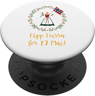 Norway Constitution Day Syttende Mai PopSockets Swappable PopGrip