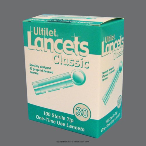 Boca Medical Ultilet Classic Lancets 30g-100 ct