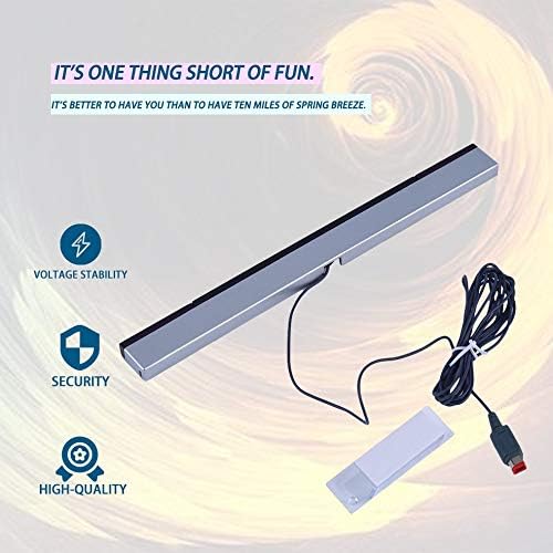 Replacement Infrared TV Ray Wired Remote Sensor Bar Reciever Inductor for Nintend for Wii for Wii U Console