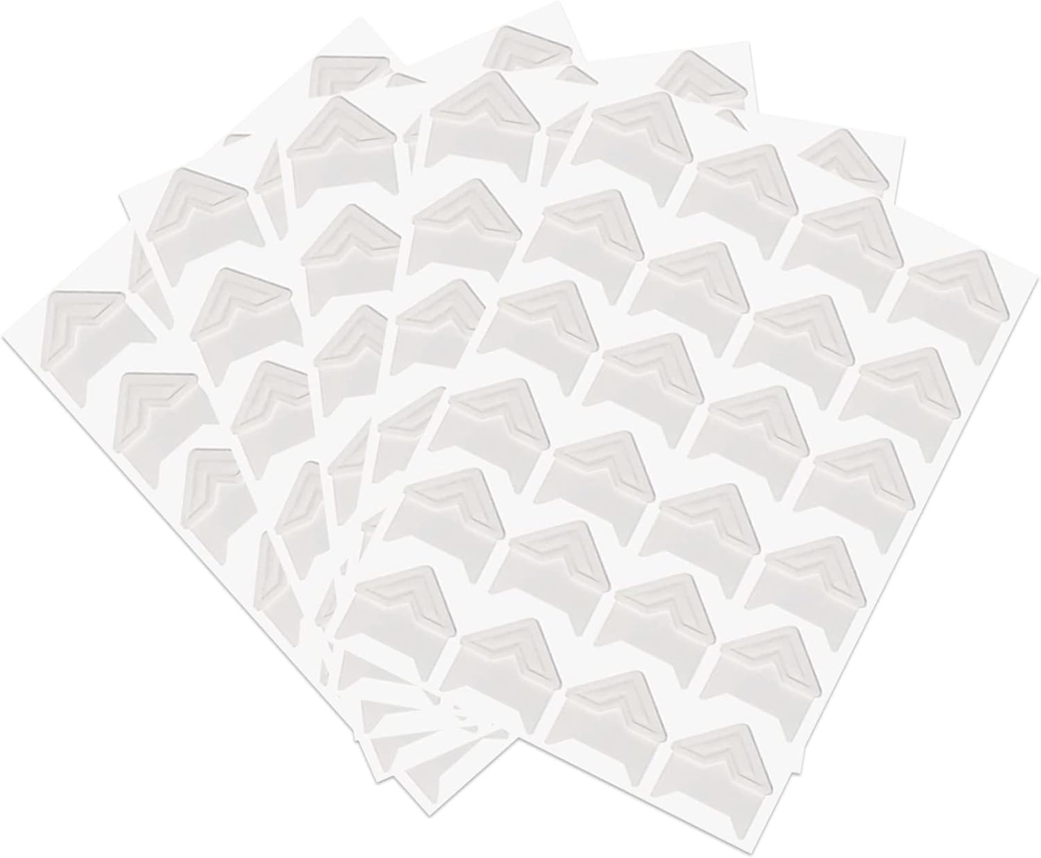 120 Pcs Photo Corners,White Kraft Paper Photo Stick Corners,Photo