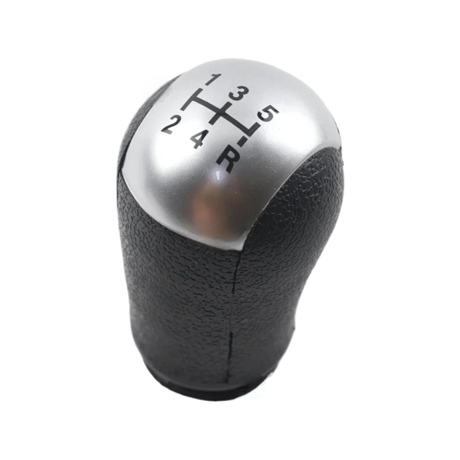 Glblpexelr Silver Black For Focus For Mondeo Mk3 S-Max C-Max Shift Lever Knob Replacement
