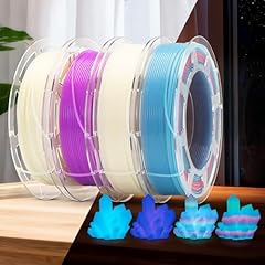 Glow Sky Blue/Glow Purple/Glow Rainbow No.2/Glow Rainbow No.5 200g*4 Pack