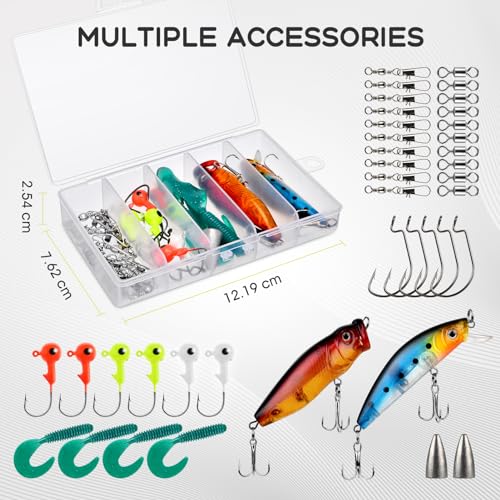 Magreel Canna da Pesca e Mulinello Combo Set di