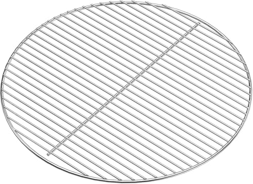 Grille de Barbecue Ronde en Acier Inoxydable Ø54,5 cm pour grille weber 57cm,pièces de grilles Barbecue Ronde de Rechange pour grille barbecue weber...