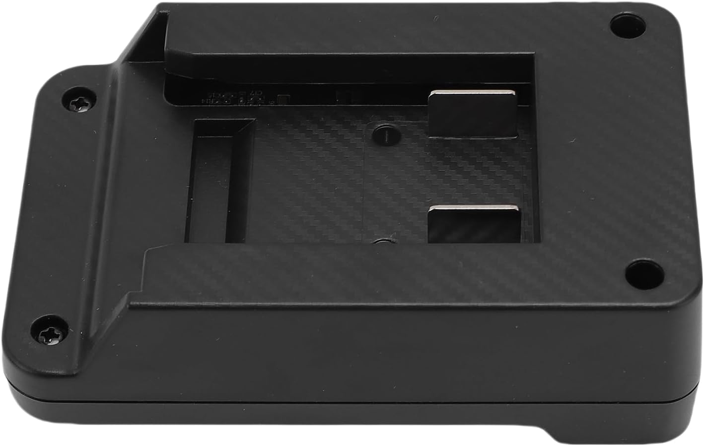 Jonlaki V Mount Battery Adapter Plate, Convert Electric Tool Batteries to V Mount Output Fast Charging, with Type C Interface for Cameras Lights Display Film Equipment