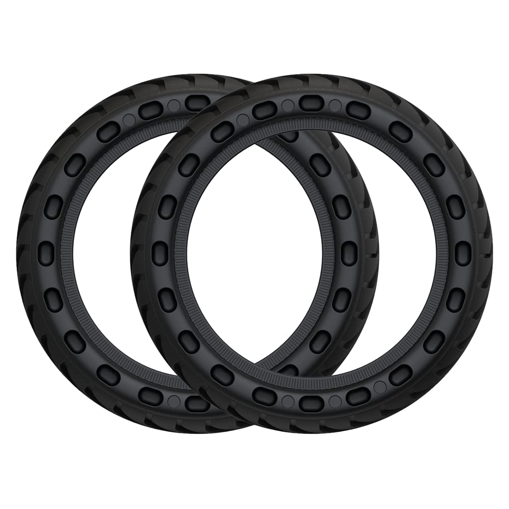 Pack de 2 neumáticos para miscoot, color negro
