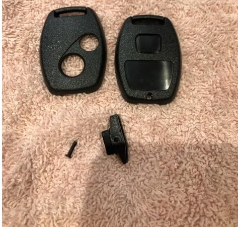 for Guscio Chiave Auto,per la Copertura della Cassa Chiave dell'automobile, per Honda Vezel City Civic BR-V HR-VCRV Pilot Accord Jazz Jade Crider Odyssey Nero