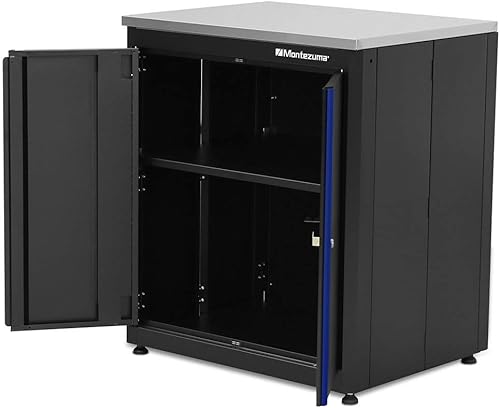 Miniatura 6 de Montezuma Estación de trabajo modular de acero de 2 piezas y juego de organización de herramientas