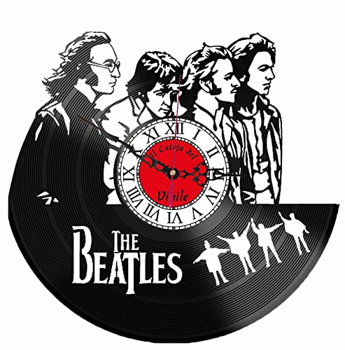 Orologio da Parete in Vinile fan dei Beatles