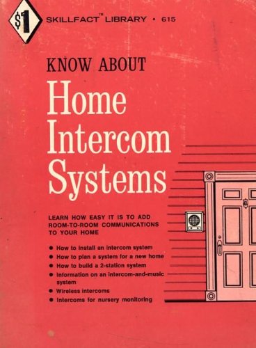 Know About Home Intercom Systems : Skillfact Li... B0071PYJDQ Book Cover