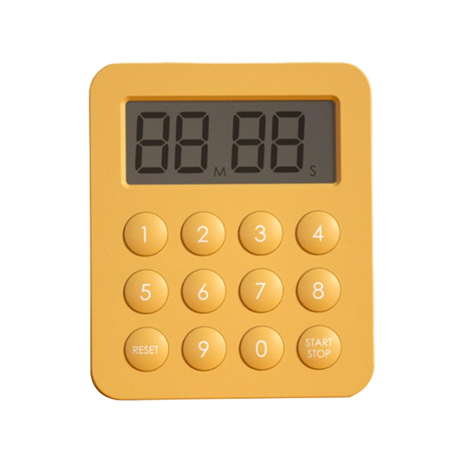 Student Timer Reminder Kitchen Baking Countdown Cooking Multifunctional Time Gadget Count Up Reliable Efficient(Yellow)