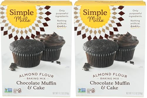 Simple Mills, Chocolate Muffin & Cake Almond Flour Mix, 11.2