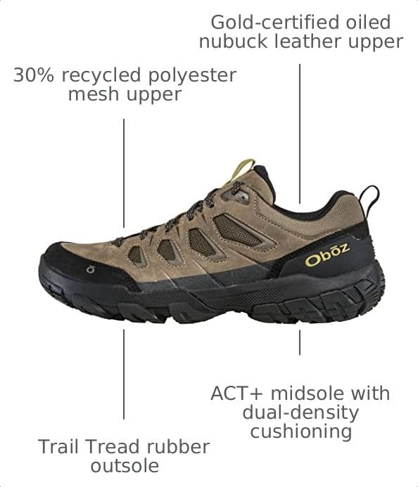 Image of Oboz Men's Sawtooth X Low B-Dry