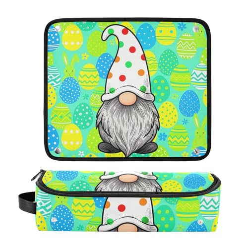 Bolso de viaje para herramientas de cabello con tapete resistente al calor removible, grande, para planchas, rizadores, secadores y más miniatura 3
