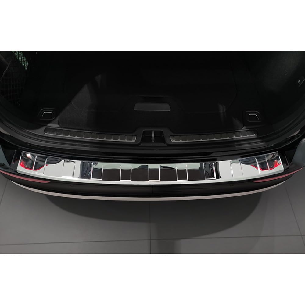 Avisa 2/38049 Pieza Protector umbral puerta coche cromo