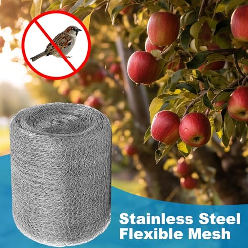 ステンレス鋼メッシュスクリーン - 根侵入防止グレート,ネズミ侵入防止ベントカバー,隙間、農場、壁穴、床排水、空調ダクト、フェンス、ケージ、鉢植え用