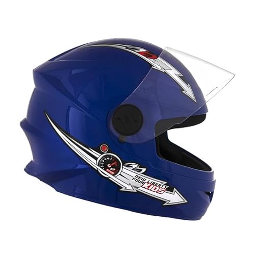Capacete Moto Pro Tork Liberty Four Kids Azul 54