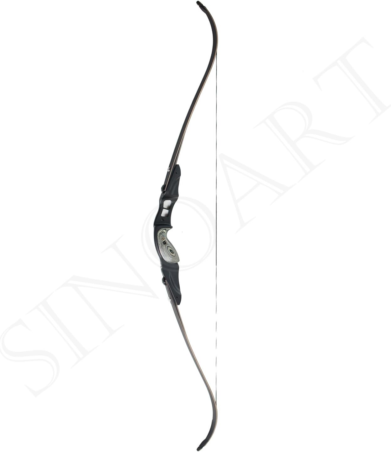 60" Archery Recurve Bow Set Draw Weights 30 35 40 45 50 55 60 lbs Right-Handed Hunter Premium Quality Wood Outdoor Hunting Recurve Bow Teens Adults