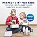 Brick Loot Animal Toy Pet Pack – 42-Piece Miniature Animal Figures Set, Educational Playset for Kids, Includes Assorted Wild and Domestic Animals, Ideal for Learning and Imaginative Play