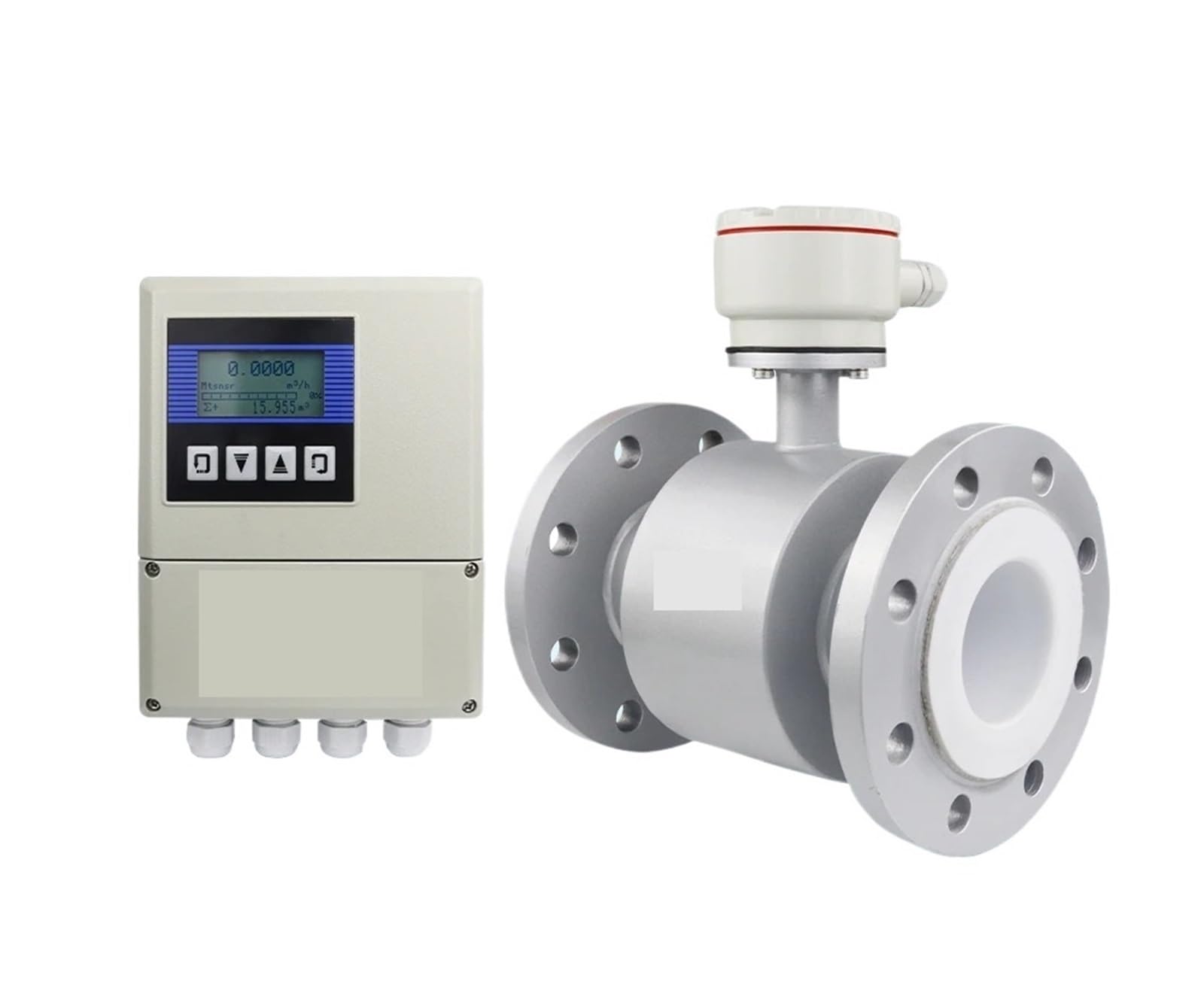 PXQCHAVLN Electromagnetic Flowmeter Split Magnetic Flow Meter Display(DN50)